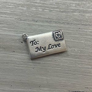 James Avery “to my love” charm
